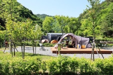 갯골자연휴양림 야영장