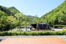 갯골자연휴양림 야영장