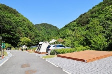 갯골자연휴양림 야영장