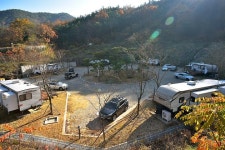불정 자연휴양림 고캠핑