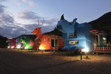 비학산자연휴양림야영장