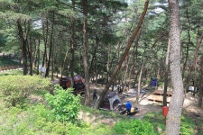성주봉 자연휴양림 고캠핑