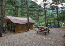 왕피천하늘담야영장