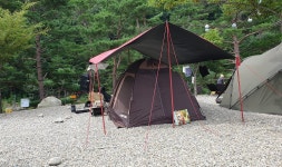 왕피천하늘담야영장