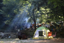 용문산관광지 야영장