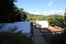 용문산관광지 야영장