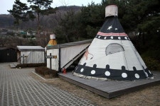 용인자연휴양림 고캠핑