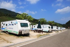 치산 관광지 캠핑장 고캠핑
