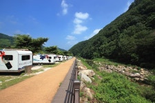 치산 관광지 캠핑장 고캠핑