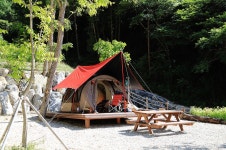 하추자연휴양림 야영장