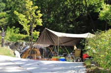 하추자연휴양림 야영장