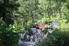 하추자연휴양림 야영장 고캠핑