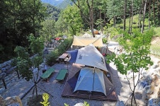 하추자연휴양림 야영장