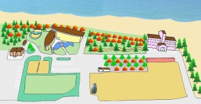 해오름 관광농원 고캠핑