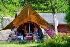 홍길동테마파크 야영장 고캠핑