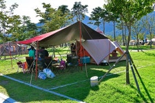 황산문화체육공원 국민여가캠핑장 고캠핑