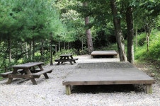 국립검봉산자연휴양림야영장 고캠핑