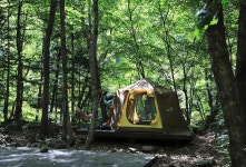 국립삼봉자연휴양림 야영장