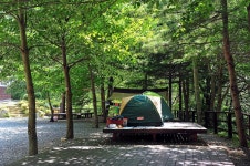 국립천관산자연휴양림 고캠핑