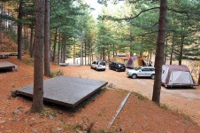 국립청옥산자연휴양림제1야영장