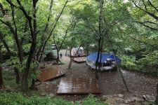 국립운문산자연휴양림 야영장