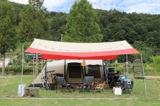 금수문화공원 야영장