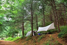 각흘계곡 캠핑장 고캠핑