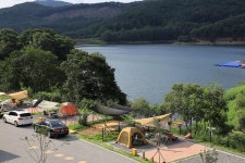 마장호수 휴 캠핑장 고캠핑