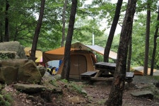 와룡자연휴양림 자동차야영장 고캠핑