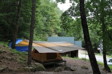 와룡자연휴양림 자동차야영장 고캠핑