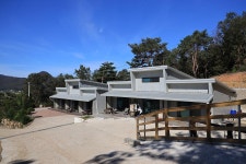 강화도 아침 숲속야영장