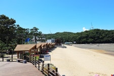 장경리해변 야영장 고캠핑