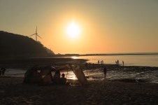장경리해변 야영장 고캠핑