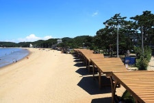 장경리해변 야영장 고캠핑