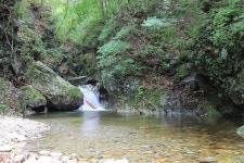 폭포 캠핑 야영장