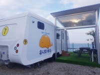 유니의바다 카라반캠핑장 고캠핑