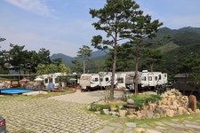 경호강 카라반 고캠핑