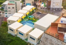 라무 키즈 글램핑 고캠핑