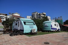 안목커피거리카라반캠핑 고캠핑