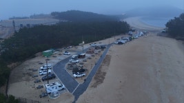 원산도 해수욕장 야영장