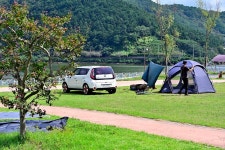 지리산 호수공원 오토캠핑장 고캠핑