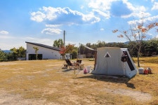 비손관광농원 야영장 고캠핑