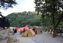 산정호수 돌고래 캠핑장 고캠핑