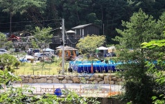산정호수 돌고래 캠핑장