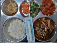 급식게시판&amp;영양상담실 < 열린마당 | 부인중학교 부인중학교