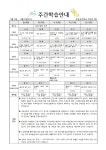 1학년 < 주간학습 | 부일초등학교 부일초등학교