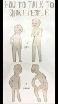 키 작은 사람과 대화할때는 - 고급유머 키 작은 사람과 대화할때는