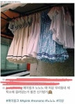 동네 세탁소에 걸려있는 걸그룹 의상 - 고급유머 동네 세탁소에 걸려있는 걸그룹 의상