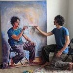 그림 그리는 나를 그린 그림을 그린 그림을 그린 그림을 그린 그림을 그린 그림을 그림 - 고급유머 그림 그리는 나를 그린 그림을 그린 그림을 그린... 