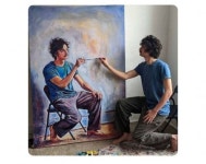 그림을 그리는 나를 그리는 나를 그리는 나를...... - 고급유머 그림을 그리는 나를 그리는 나를 그리는 나를......